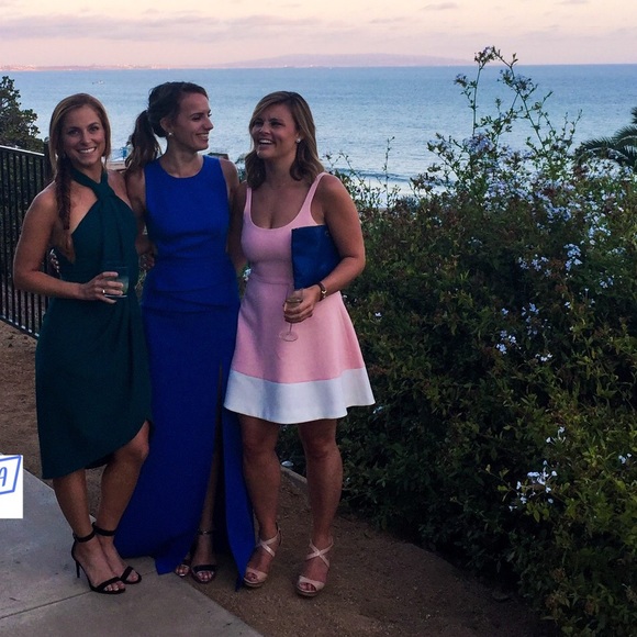 Kiara gown - blue BCBG showstopper - Picture 3 of 8